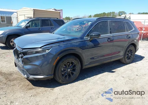 2024 Honda Cr-V Hybrid Sport-L из США, поврежденный, VIN 7FARS5H88RE011422